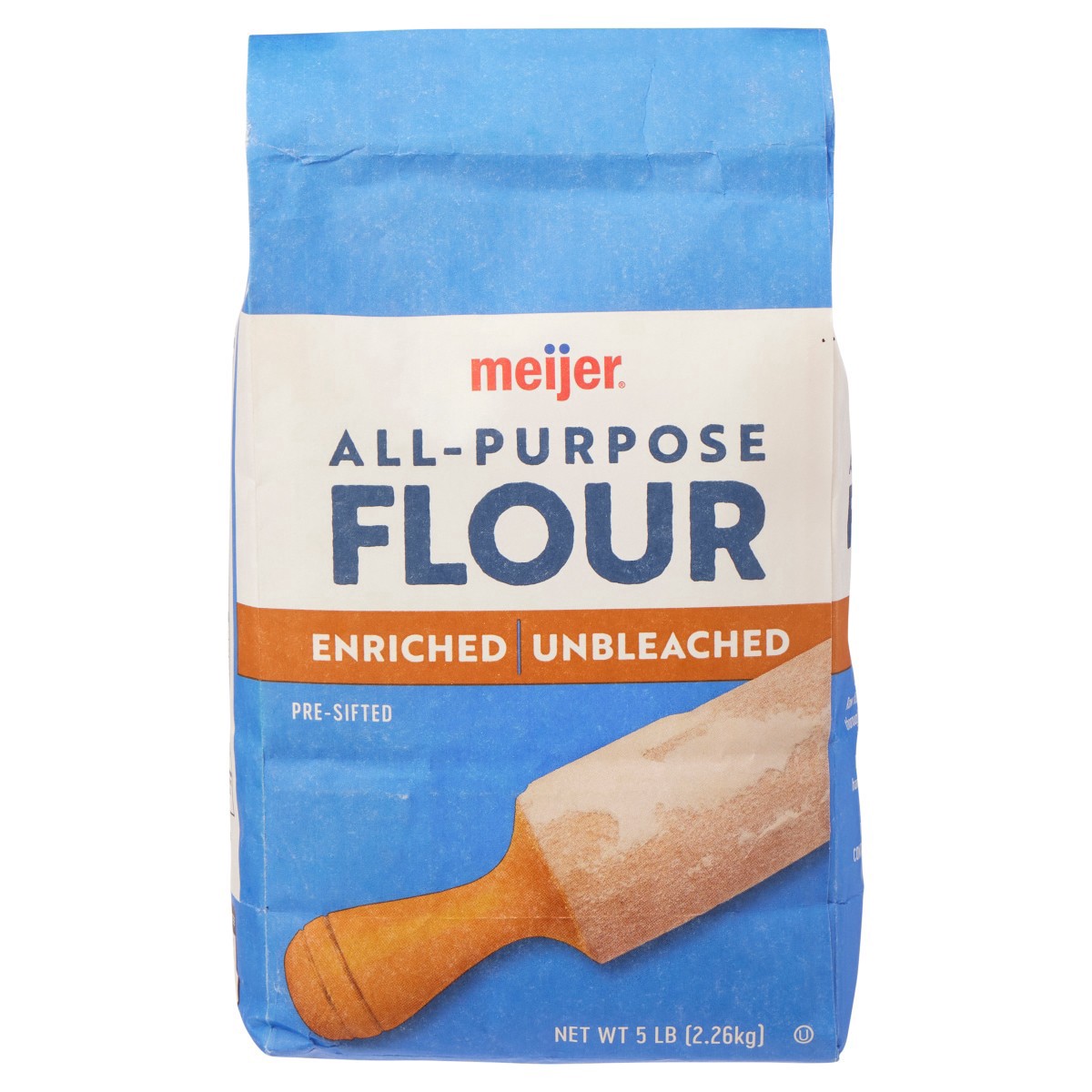 slide 1 of 13, Meijer All-Purpose Unbleached Flour, 5 lb