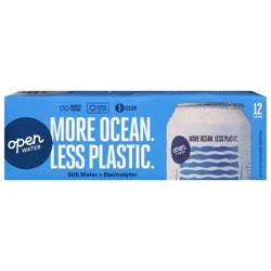 Open Water Still Water + Electrolytes - 12 ct; 12 fl oz