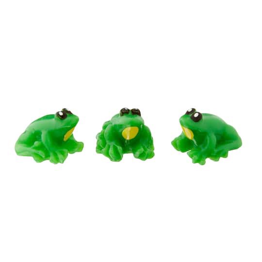 slide 1 of 3, Mini Sitting Frogs By Make Market, 0.375 in x 0.5 in x 0.5 in
