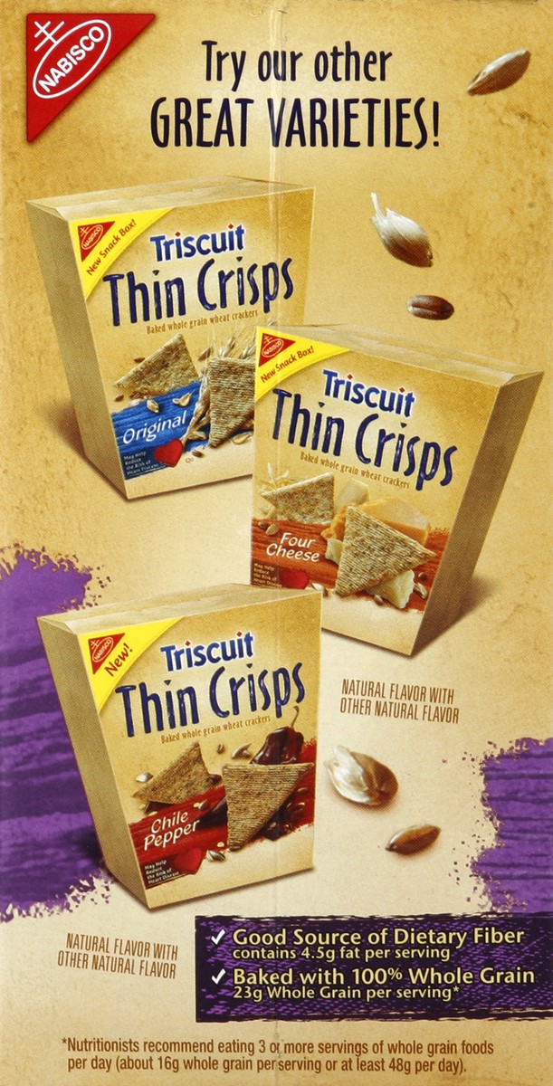 slide 3 of 4, Triscuit Thin Crisps 7.6 oz, 7.6 oz