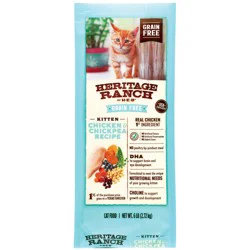 Heritage Ranch by H-E-B Kitten Grain-Free Dry Cat Food - Chicken & Chickpea