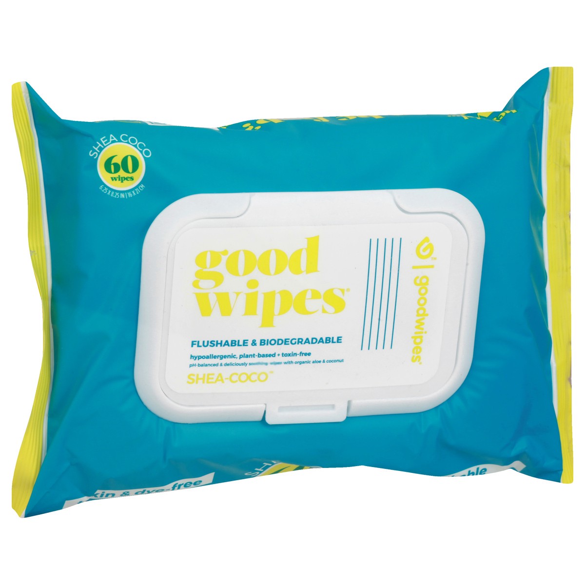 slide 3 of 9, Goodwipes Flushable & Plant-Based Shea-Coco Wipes XL 60 ea, 60 ct