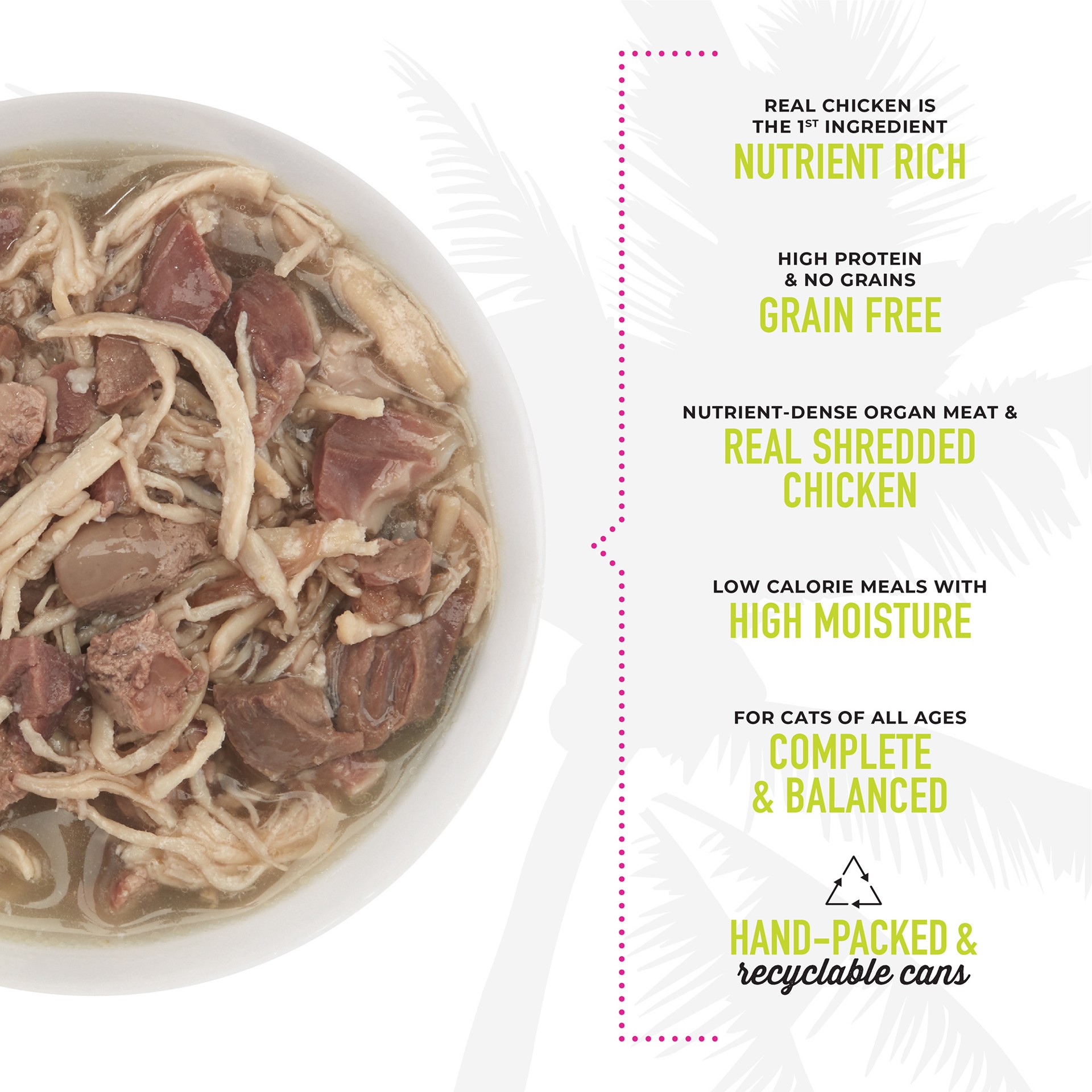 slide 5 of 8, Tiki Cat After Dark Whole Foods Wet Cat Food, Chicken & Beef, 5.5 oz. Can (8 Count), 5.5 oz