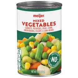 Meijer Canned Mixed Vegetables