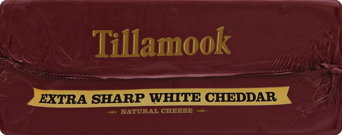 slide 4 of 5, Tillamook Extra Sharp White Cheddar, 32 oz