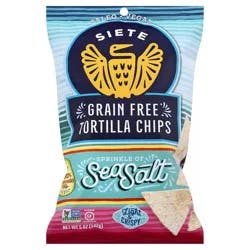 Siete Grain Free Sea Salt Tortilla Chips 5 oz