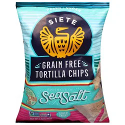 Siete Grain Free Sea Salt Tortilla Chips 5 oz
