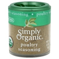 slide 1 of 1, Simply Organic Poultry Seasoning, 0.32 oz