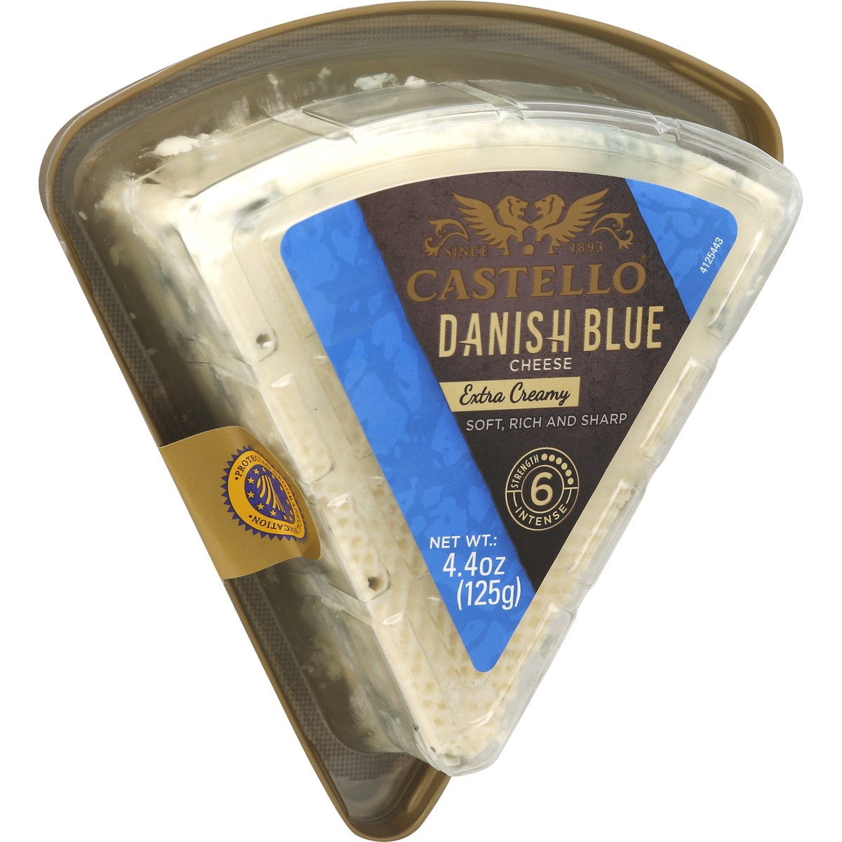 slide 7 of 8, Castello Extra Creamy Danish Blue Cheese, 4.4 oz., 4.4 oz