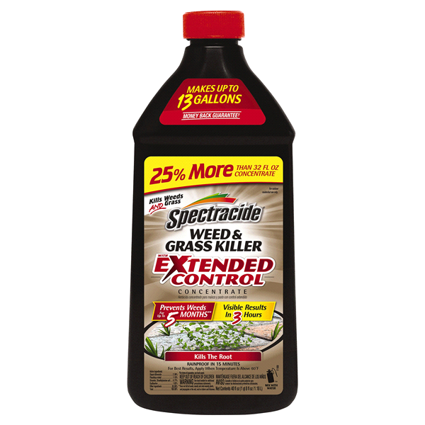 slide 1 of 1, Spectracide Weed & Grass Killer with Extended Control., 32 oz