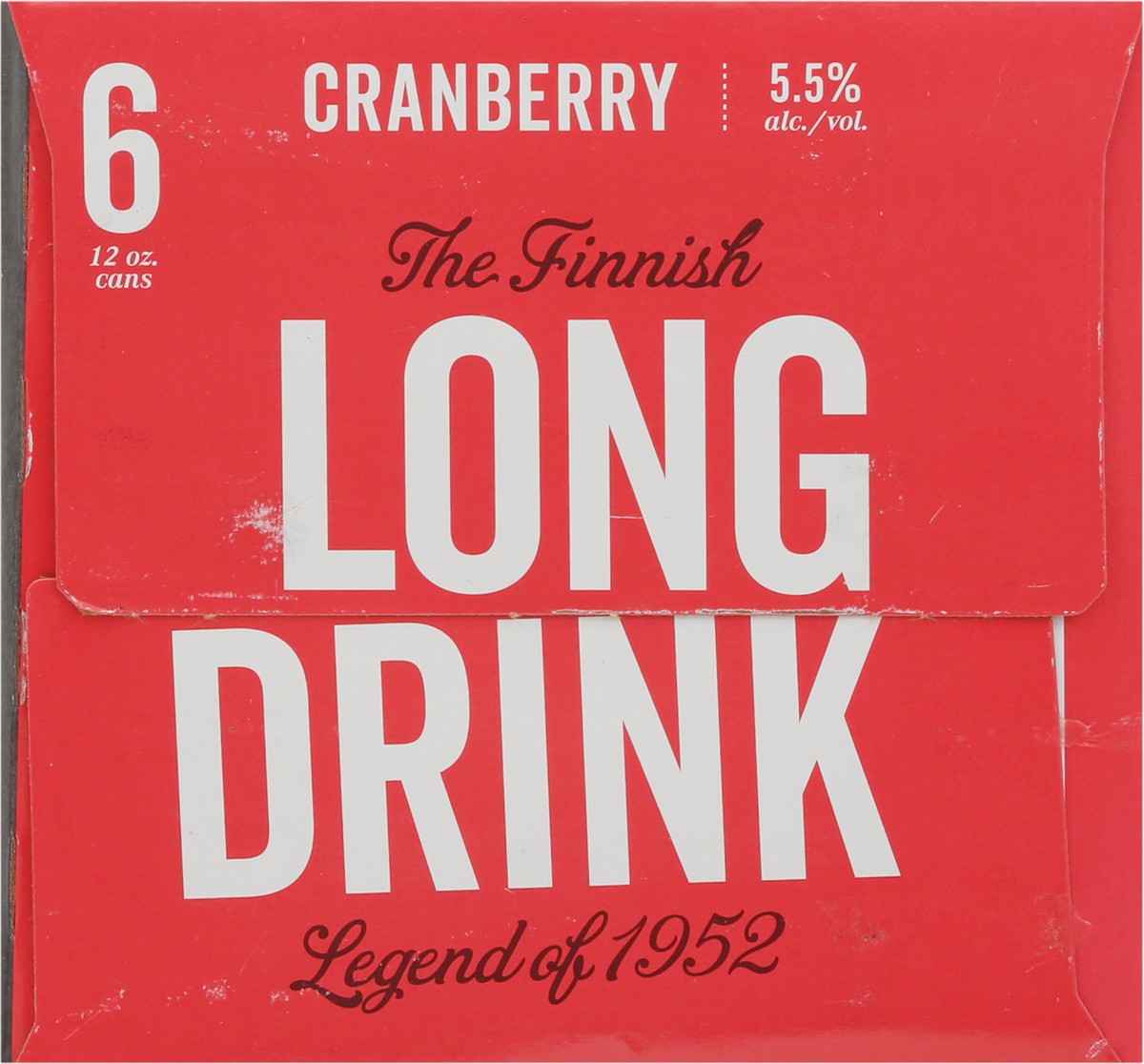 slide 7 of 9, Long Drink Cranberry Gin Cocktail 6 - 12 oz Cans, 6 ct; 355 ml