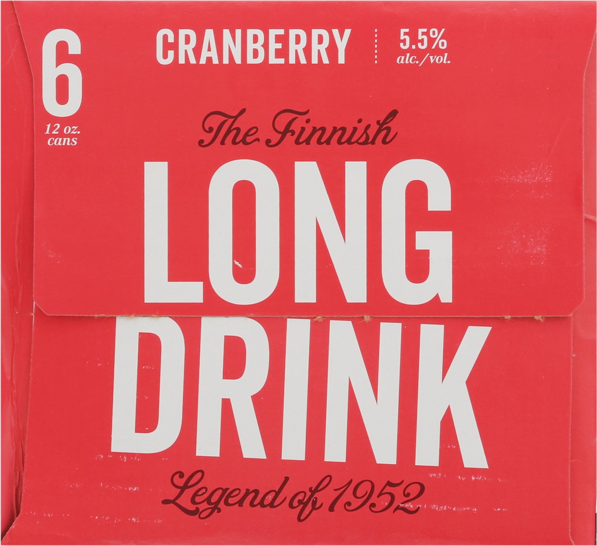 slide 5 of 9, Long Drink Cranberry Gin Cocktail 6 - 12 oz Cans, 6 ct; 355 ml