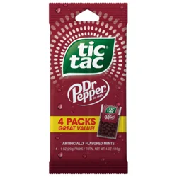 Tic Tac Dr Pepper 4 Pack