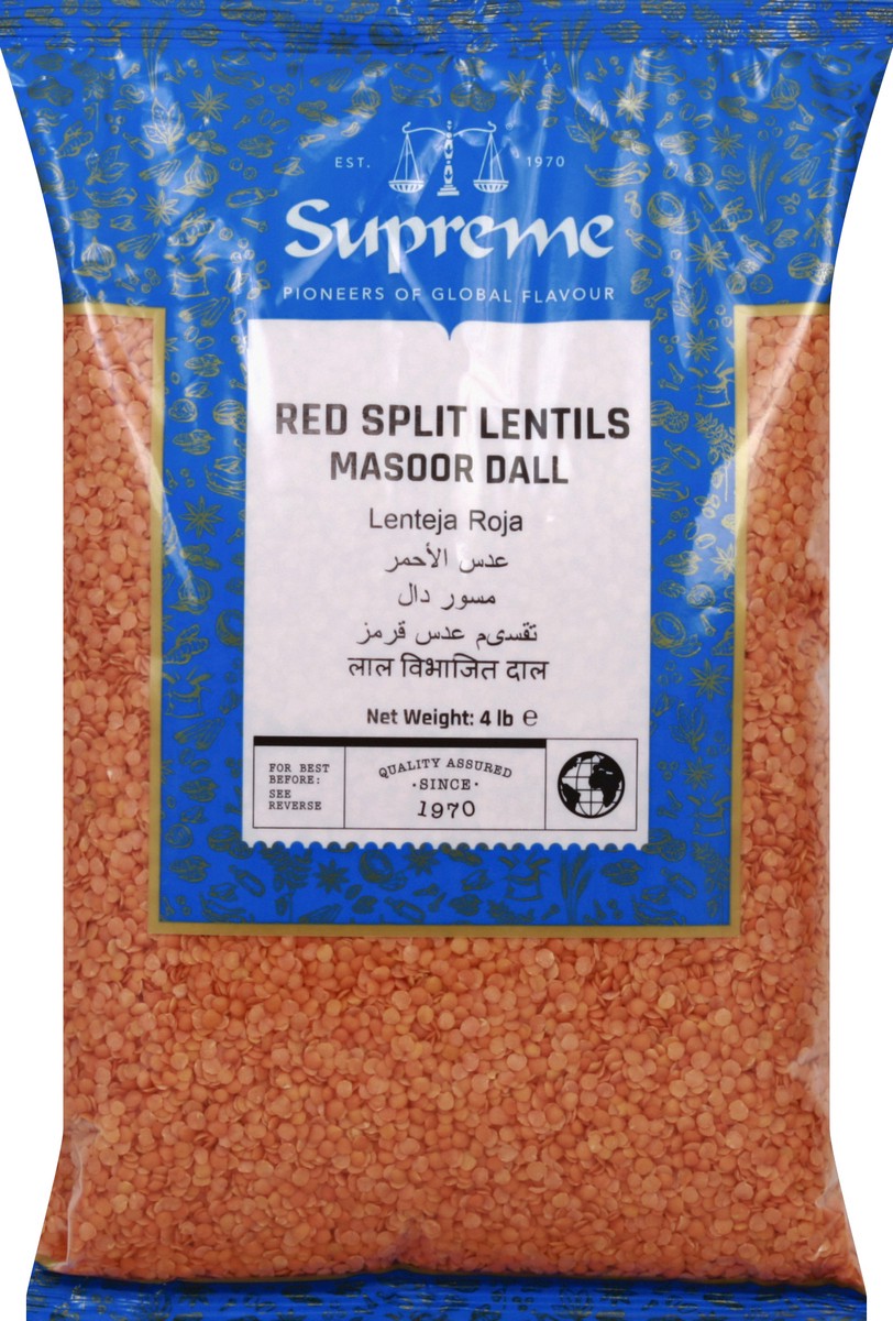 slide 1 of 5, Supreme Lentils 4 lb, 4 lb