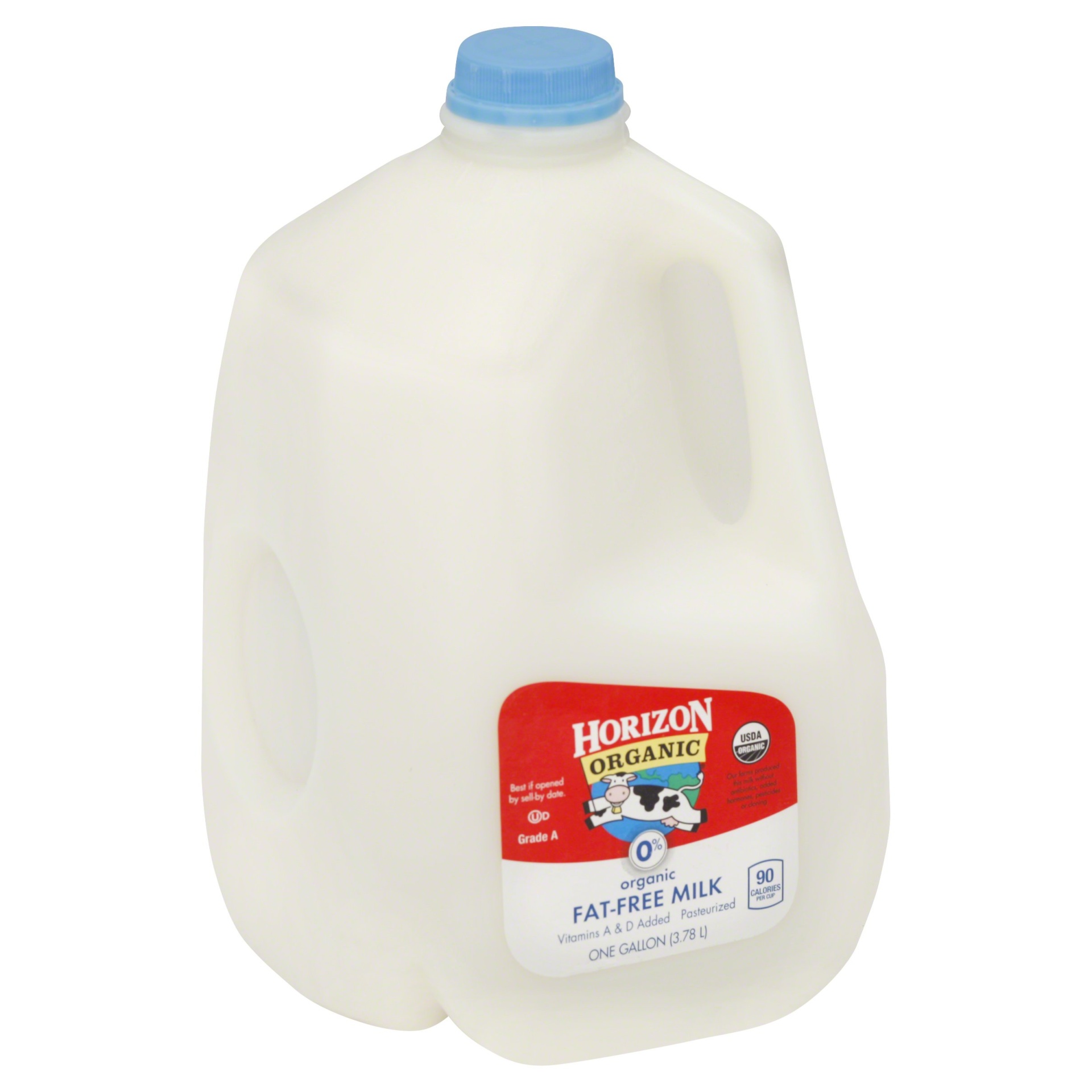 slide 1 of 2, Horizon Organic Fat-Free Milk, 1 gal