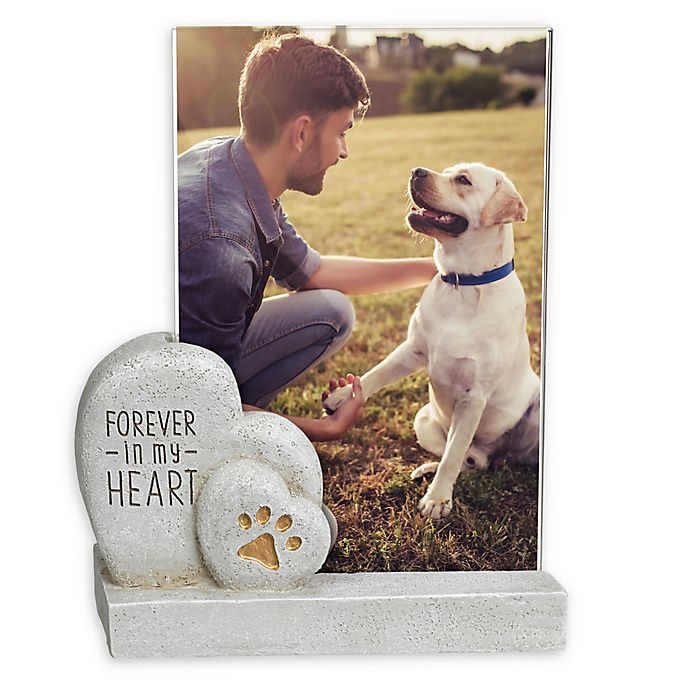 slide 1 of 1, Grasslands Road Forever - My Heart'' Pet Picture Frame - Beige'', 1 ct