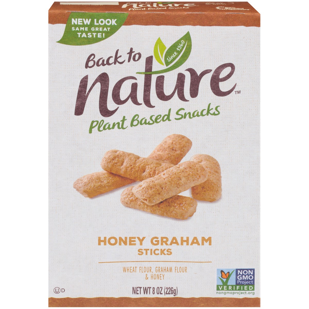 slide 1 of 14, Back to Nature™ Honey Graham Sticks 8 oz. Box, 8 oz