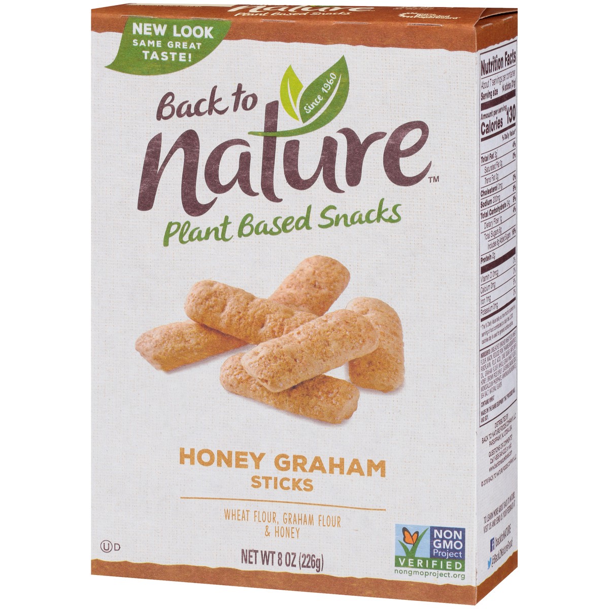 slide 11 of 14, Back to Nature™ Honey Graham Sticks 8 oz. Box, 8 oz