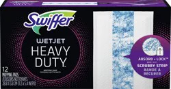 Swiffer Wet Jet Heavy Duty Mopping Pads 12 ea