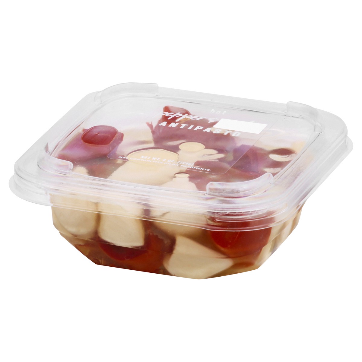 slide 13 of 13, DeLallo Garlic & Hot Pepper Antipasto In, 8 oz