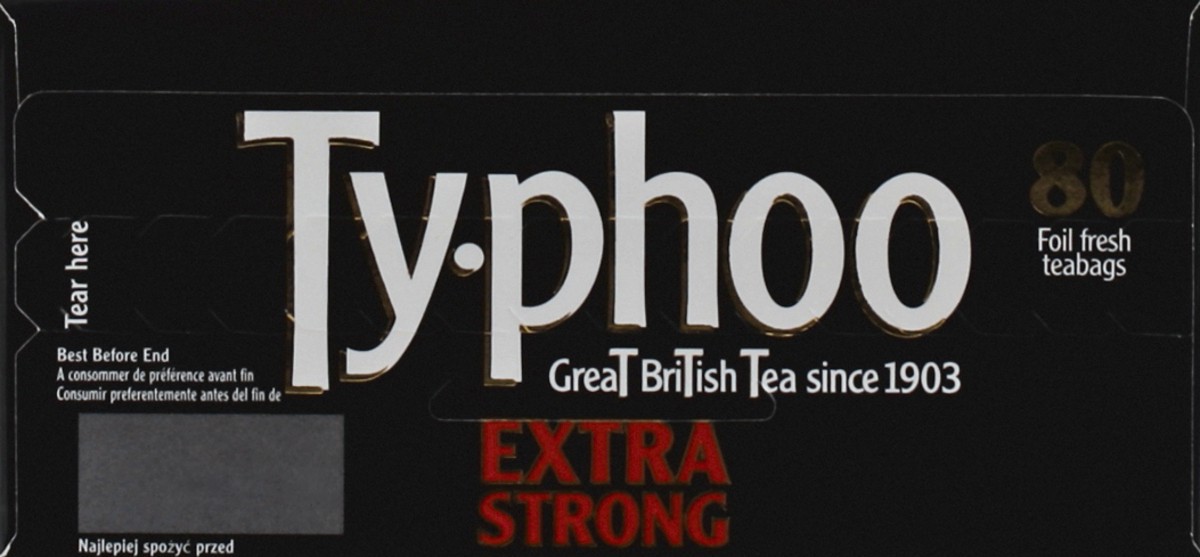 slide 2 of 6, Typhoo Tea, Extra Strong, Teabags/Sachets - 8.8 oz, 8.8 oz