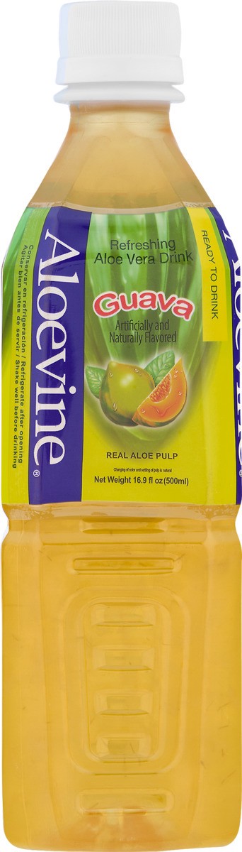 slide 3 of 11, Aloevine Refreshing Guava Aloe Vera Drink - 16.9 fl oz, 16.9 fl oz