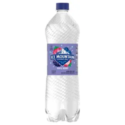 Ice Mountain Sparkling Water, Triple Berry, 33.8 oz. Bottle