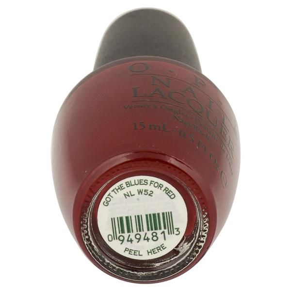 slide 9 of 9, OPI Got The Blues For Red Nail Lacquer, 1 ct