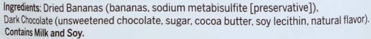 slide 7 of 8, Nature's Intent Dark Chocolate Enrobed Bananas, 3.5 oz