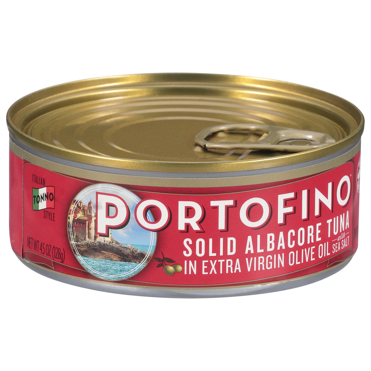 slide 2 of 9, Portofino Solid Albacore Tuna in Extra Virgin Oil with Sea Salt 4.5 oz, 4.5 oz