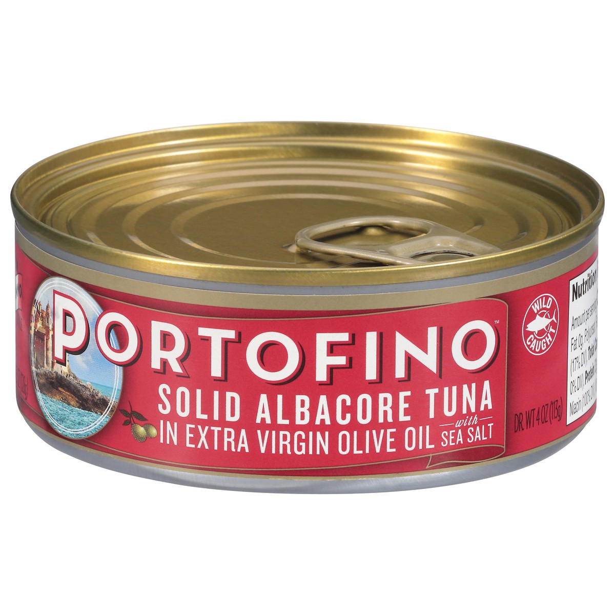 slide 4 of 9, Portofino Solid Albacore Tuna in Extra Virgin Oil with Sea Salt 4.5 oz, 4.5 oz