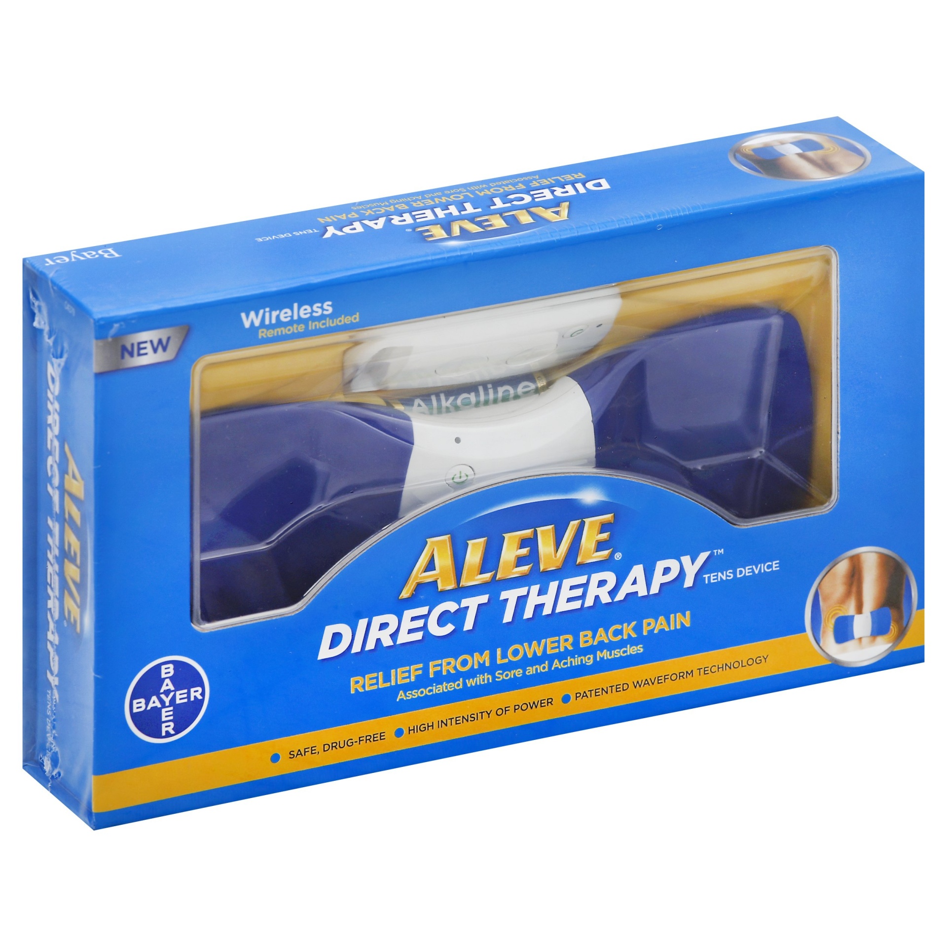 slide 1 of 11, Aleve Direct Therapy Wireless TENS Device, 1 ct