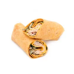 Turkey Club Wrap Sandwich