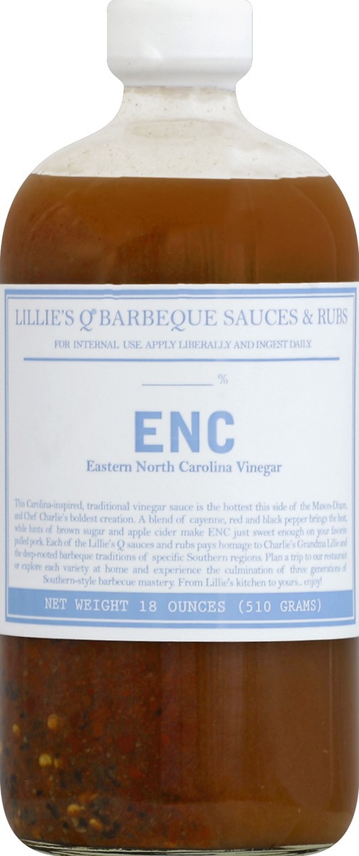 slide 2 of 2, Lillie's Q No. 12 Eastern North Carolina Vinegar Barbeque Sauce 17.5 oz, 17.5 oz