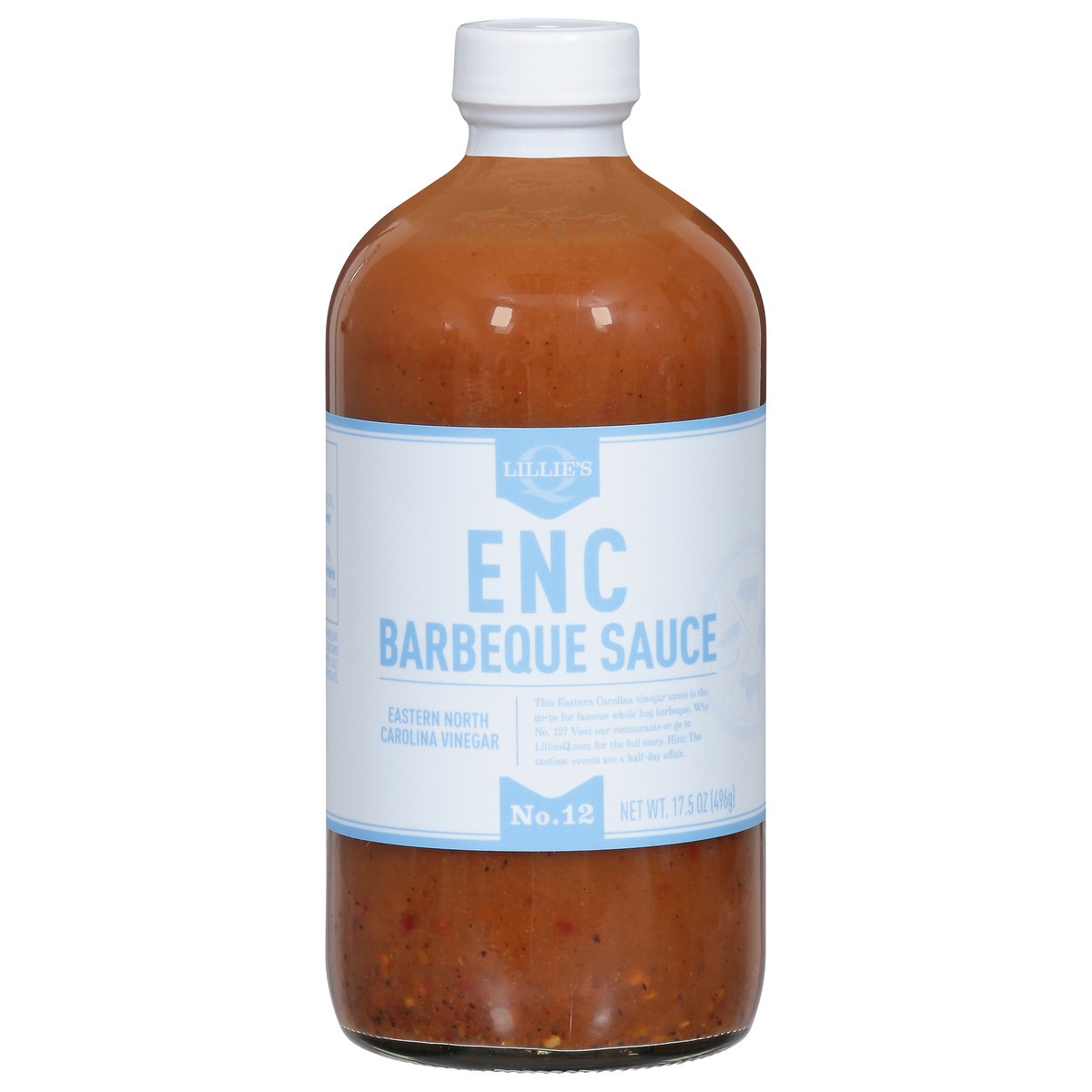 slide 1 of 2, Lillie's Q No. 12 Eastern North Carolina Vinegar Barbeque Sauce 17.5 oz, 17.5 oz