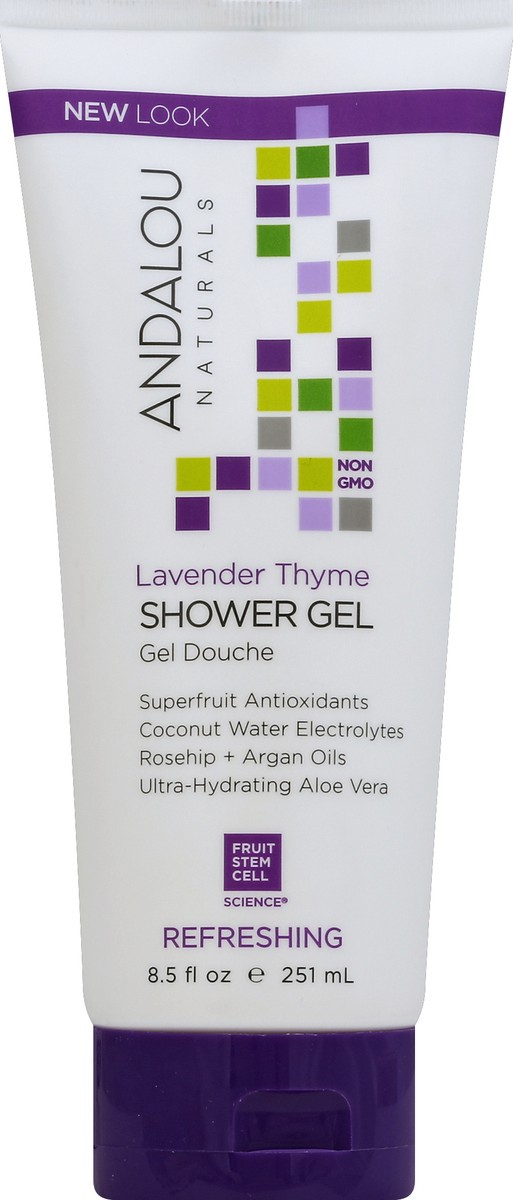 slide 2 of 2, Andalou Naturals Shower Gel 8.5 oz, 8.5 oz