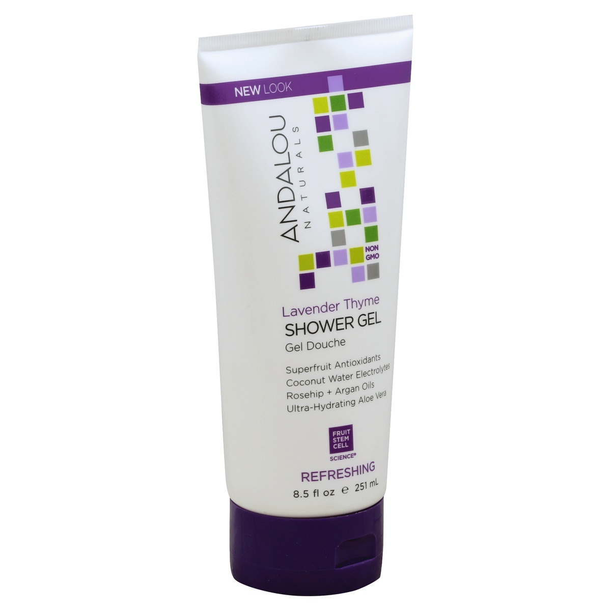 slide 1 of 2, Andalou Naturals Shower Gel 8.5 oz, 8.5 oz