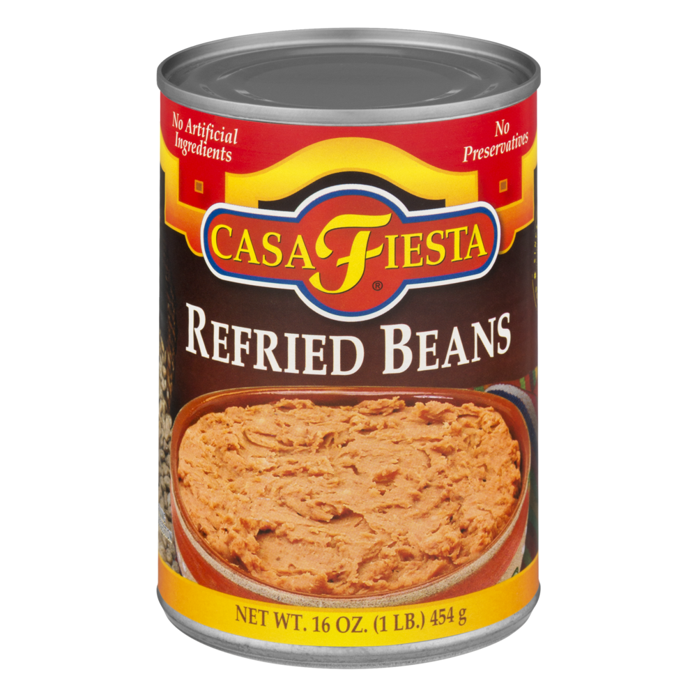 slide 1 of 2, Casa Fiesta Refried Beans, 16 oz