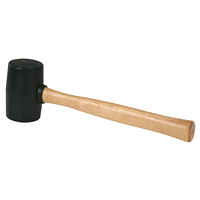 slide 3 of 5, STANLEY Rubber Mallet - 57-522, 18 oz