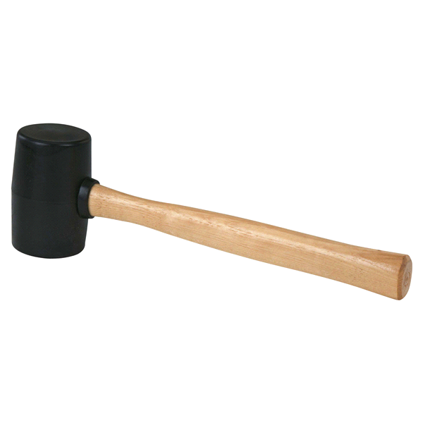 slide 2 of 5, STANLEY Rubber Mallet - 57-522, 18 oz