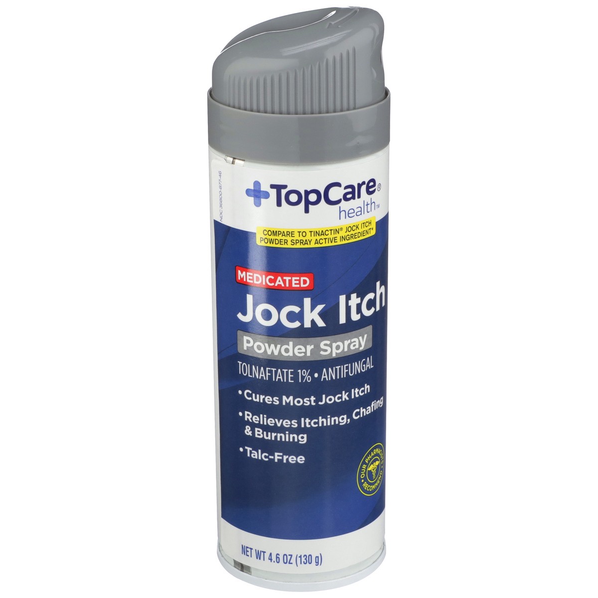 slide 11 of 12, TopCare Health Jock Itch Medicated Powder Spray 4.6 oz, 4.6 oz