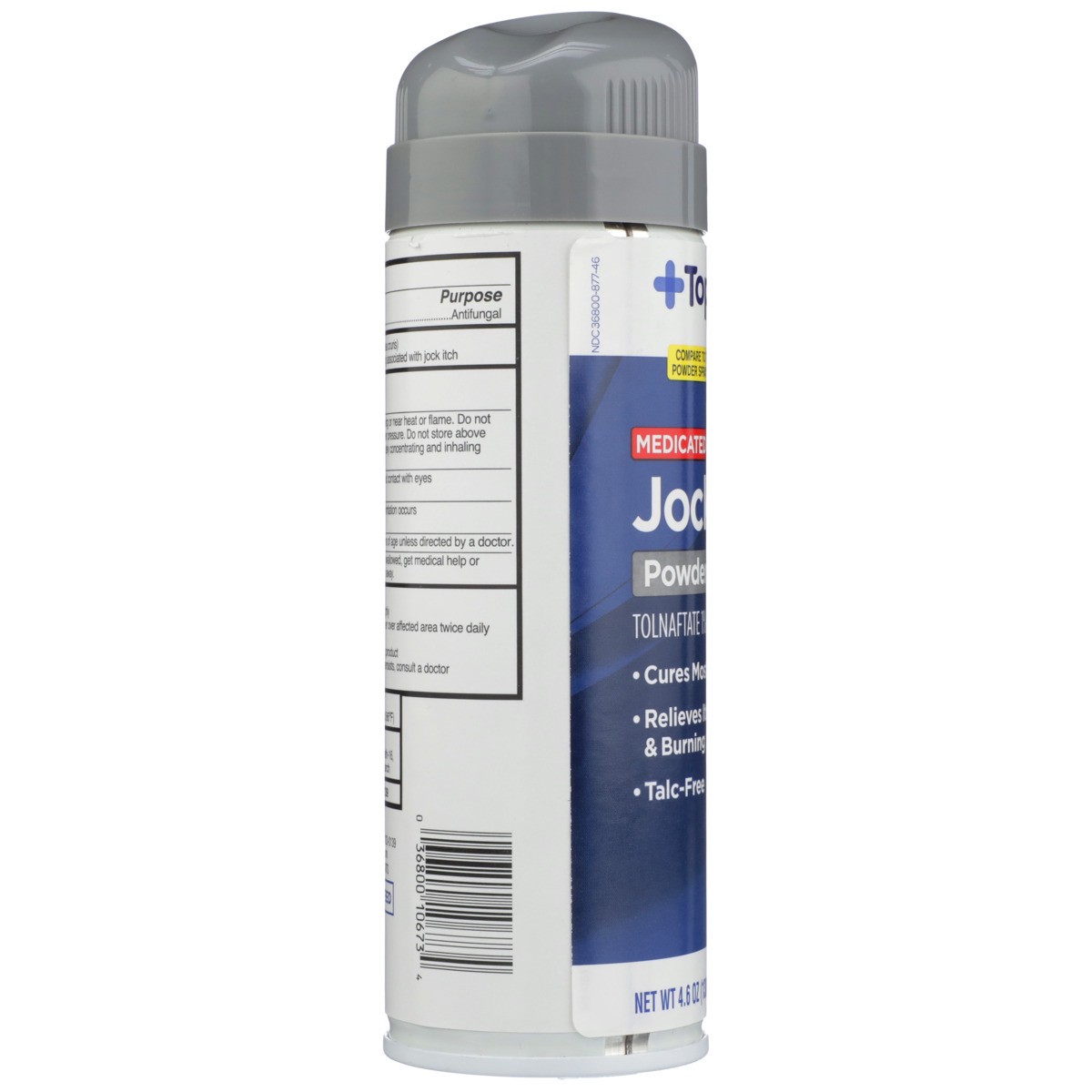 slide 6 of 12, TopCare Health Jock Itch Medicated Powder Spray 4.6 oz, 4.6 oz