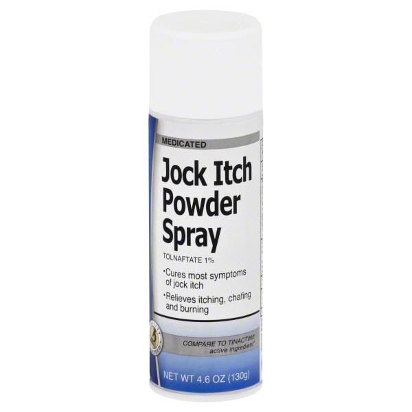 slide 1 of 1, TopCare Medicated Tolnaftate 1% Jock Itch Powder Spray, 4.6 oz