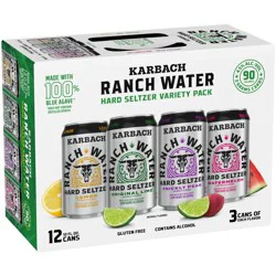Karbach Brewing Co. Ranch Water Hard Seltzer Variety Pack 12 - 12 fl oz Cans