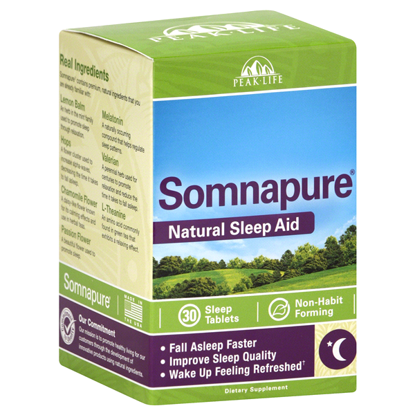 slide 1 of 1, Somnapure Natural Sleep Aid, 30 ct