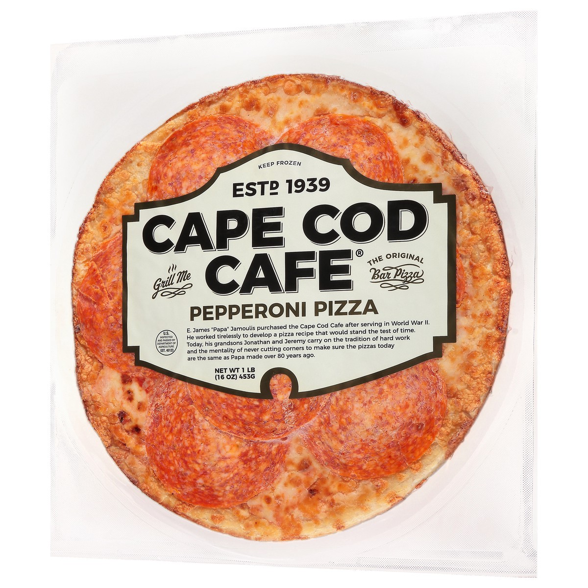 slide 8 of 14, Cape Cod Cafe Pepperoni Pizza 1 lb, 1 lb