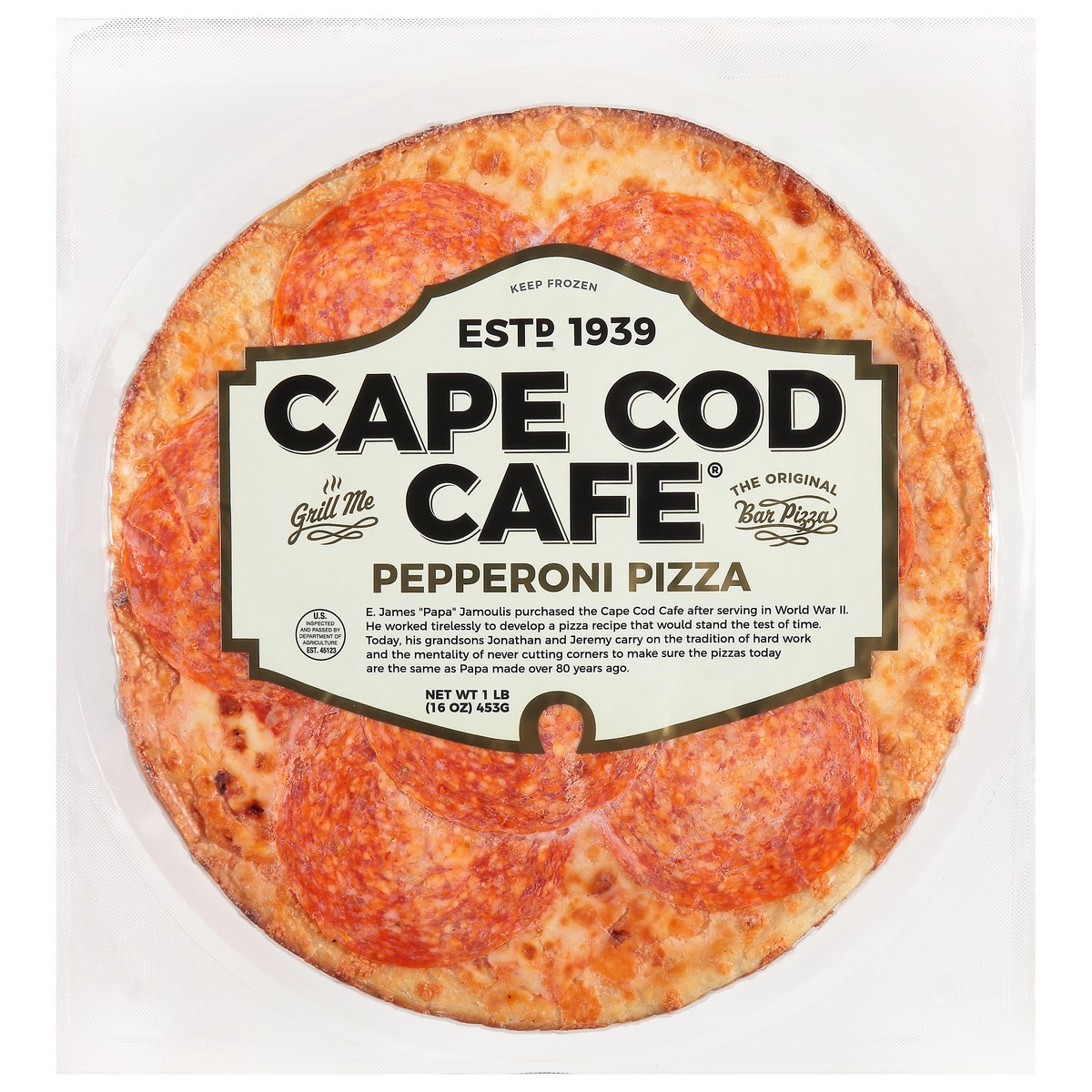 slide 12 of 14, Cape Cod Cafe Pepperoni Pizza 1 lb, 1 lb