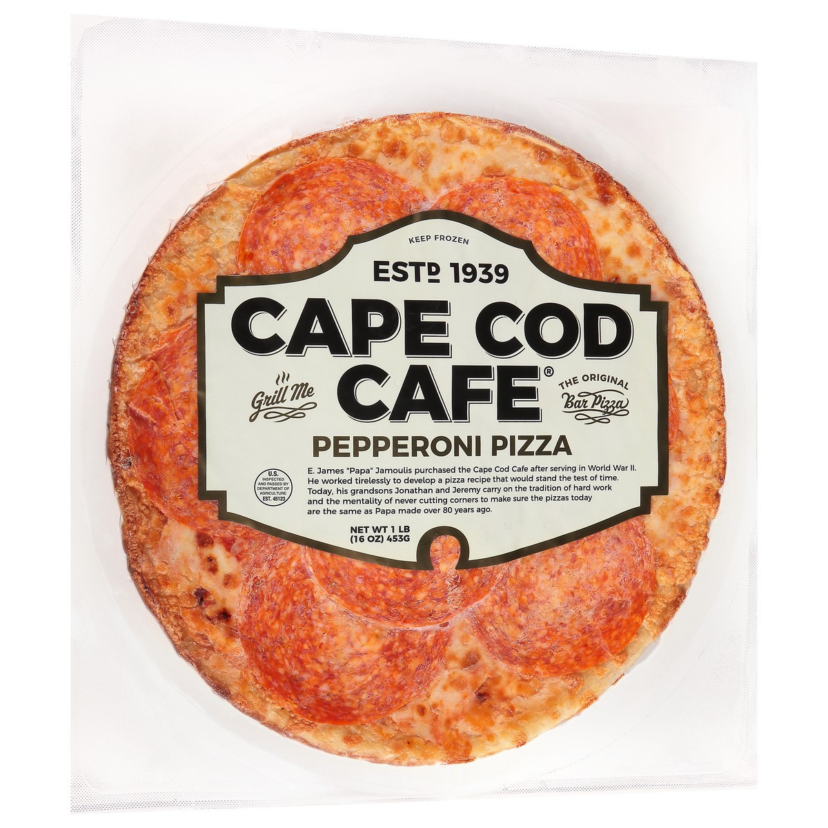 slide 10 of 14, Cape Cod Cafe Pepperoni Pizza 1 lb, 1 lb