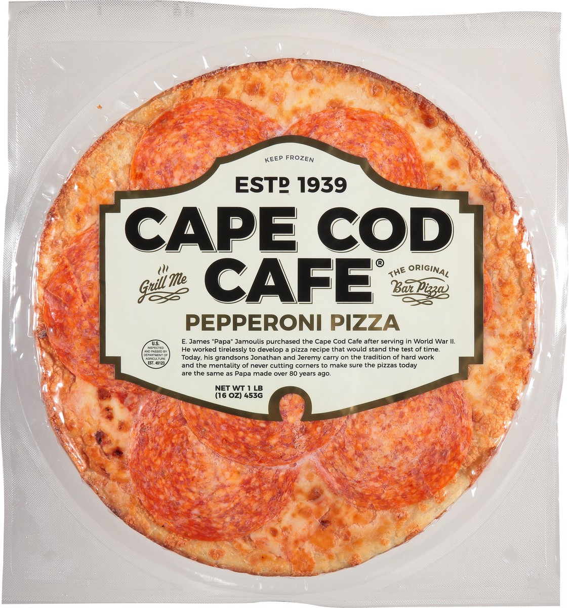 slide 6 of 14, Cape Cod Cafe Pepperoni Pizza 1 lb, 1 lb