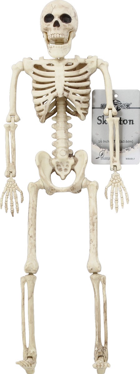 slide 2 of 2, Crazy Bonez Season's 16 Inch Skeleton, 1 ct